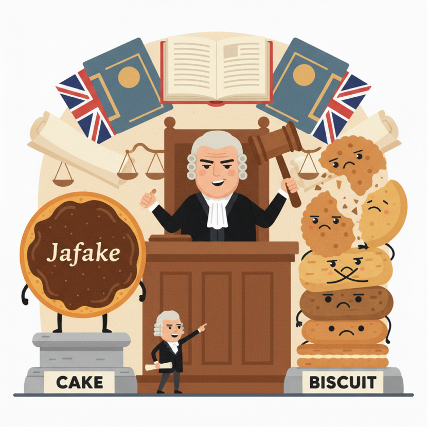 Is a Jaffa Cake legally a biscuit or a cake?